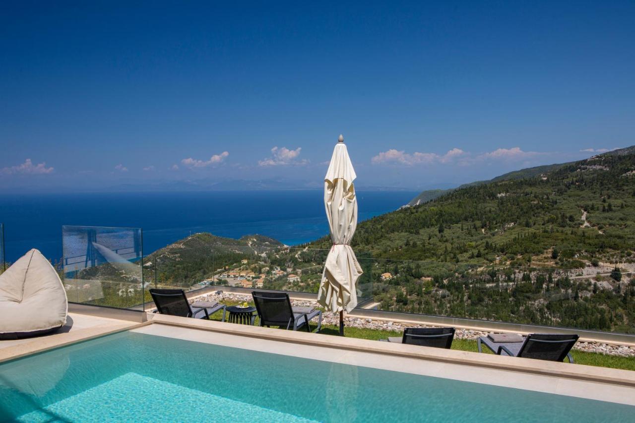 Inorato - Luxury Villa With Private Swimming Pool Kalamitsi  Ngoại thất bức ảnh